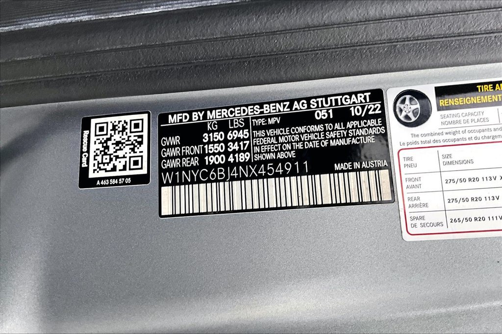 Certified 2022 Mercedes-Benz G 550 image 35