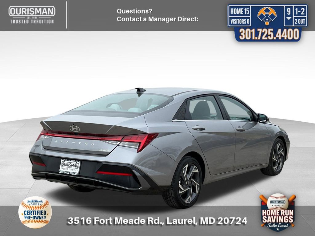 Certified 2025 Hyundai Elantra Limited image 4