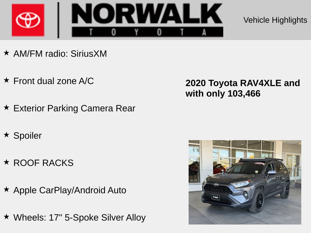 Certified 2020 Toyota RAV4 XLE AWD/4WD image 10