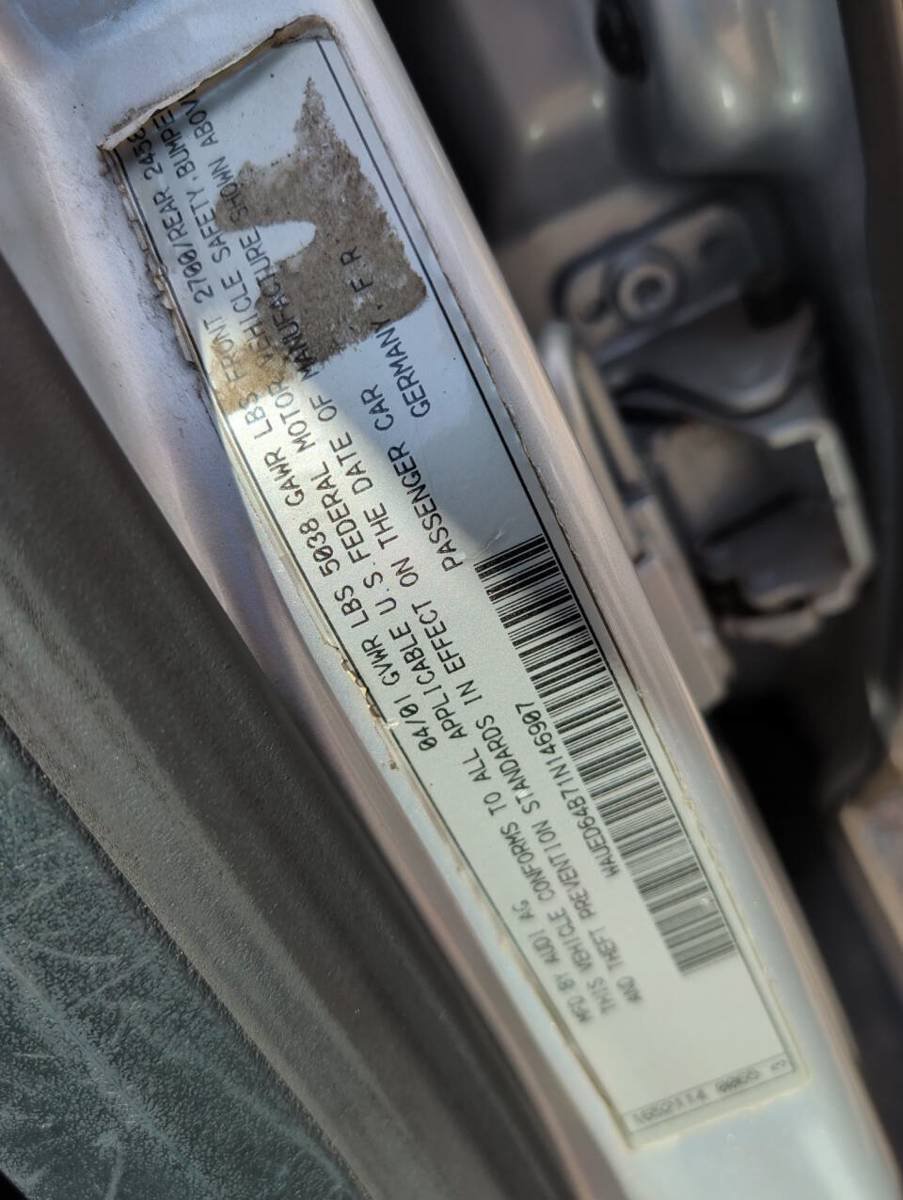 Used 2001 Audi A6 2.7T AWD/4WD image 41