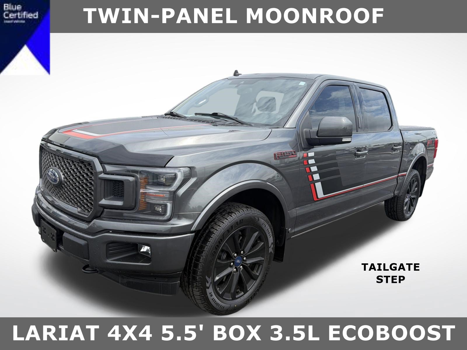 Certified 2019 Ford F150 Lariat w/ Equipment Group 502A Luxury