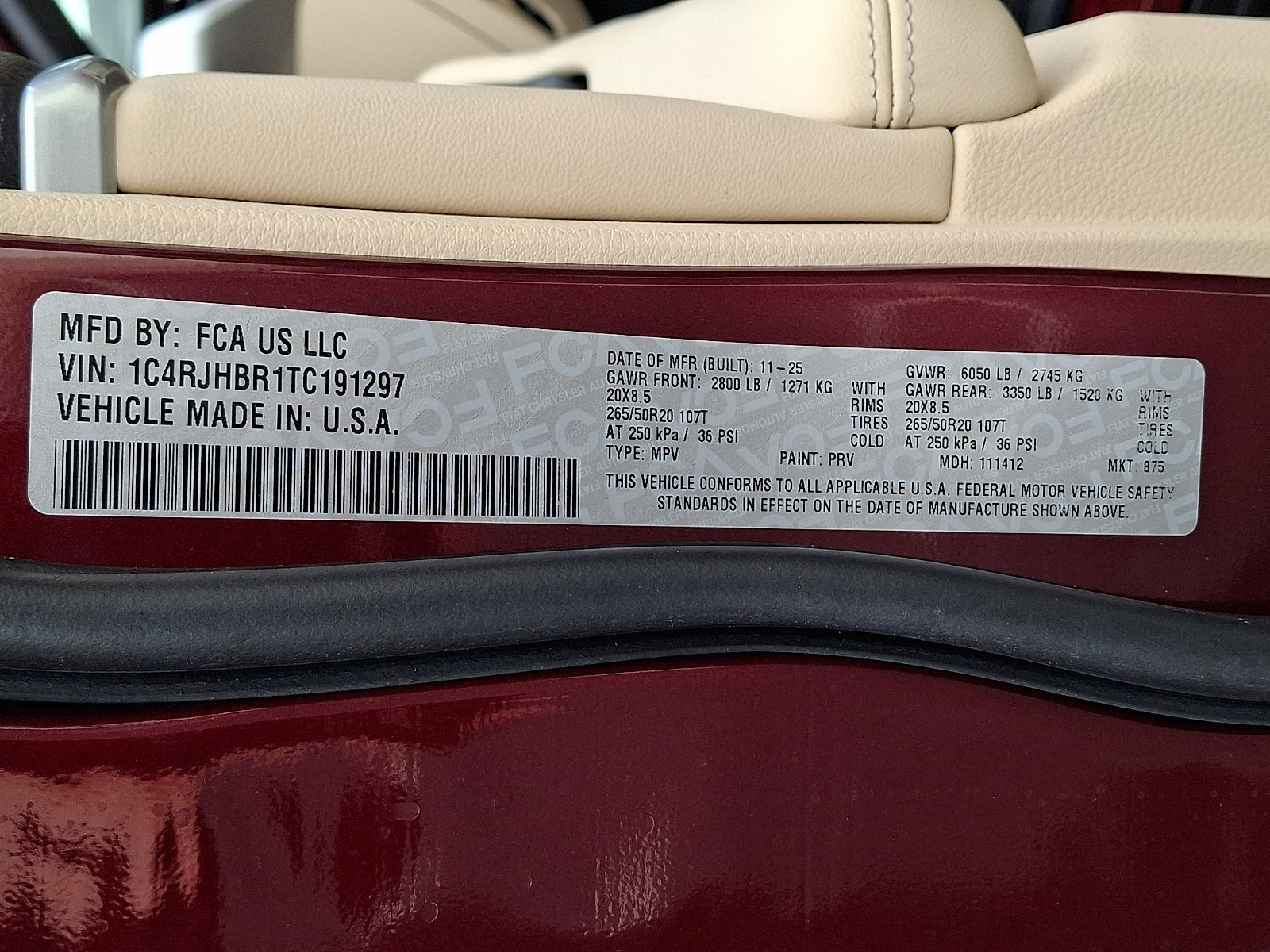 New 2026 Jeep Grand Cherokee Limited w/ Luxury Tech Group II image 18