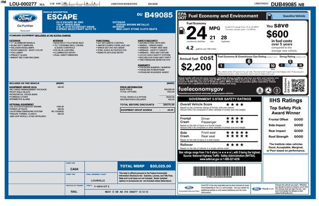 Used 2013 Ford Escape SE AWD/4WD image 11