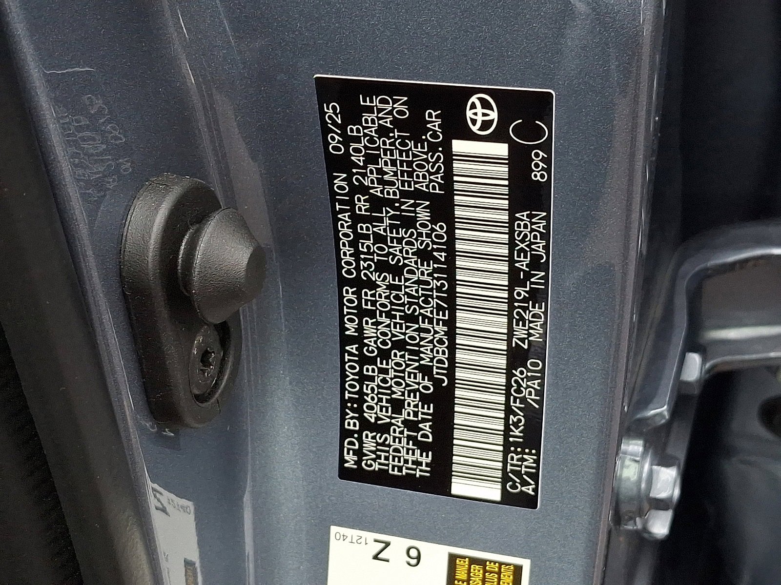 Certified 2026 Toyota Corolla SE FWD image 25