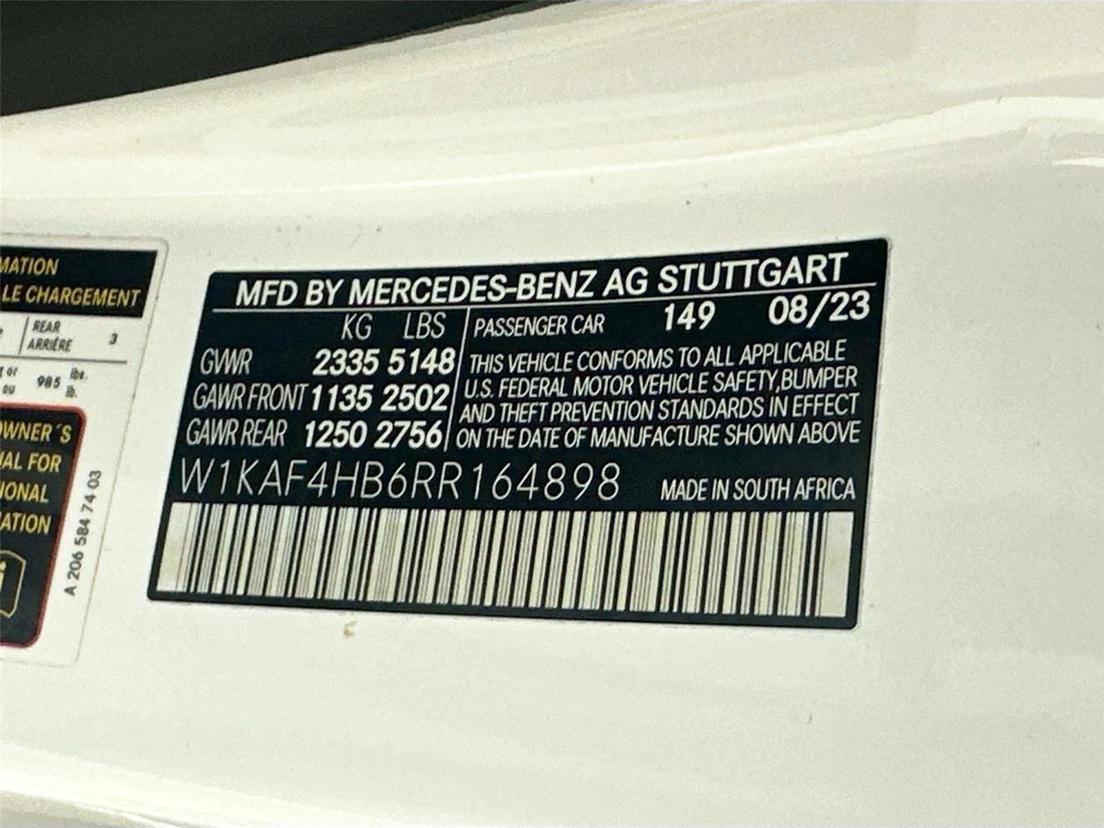 Certified 2024 Mercedes-Benz C 300 4MATIC Sedan image 6