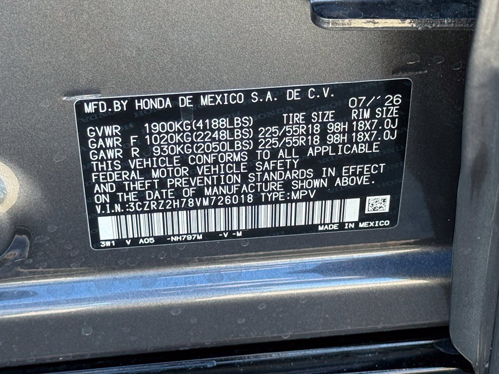 Certified 2027 Honda HR-V EX-L image 26