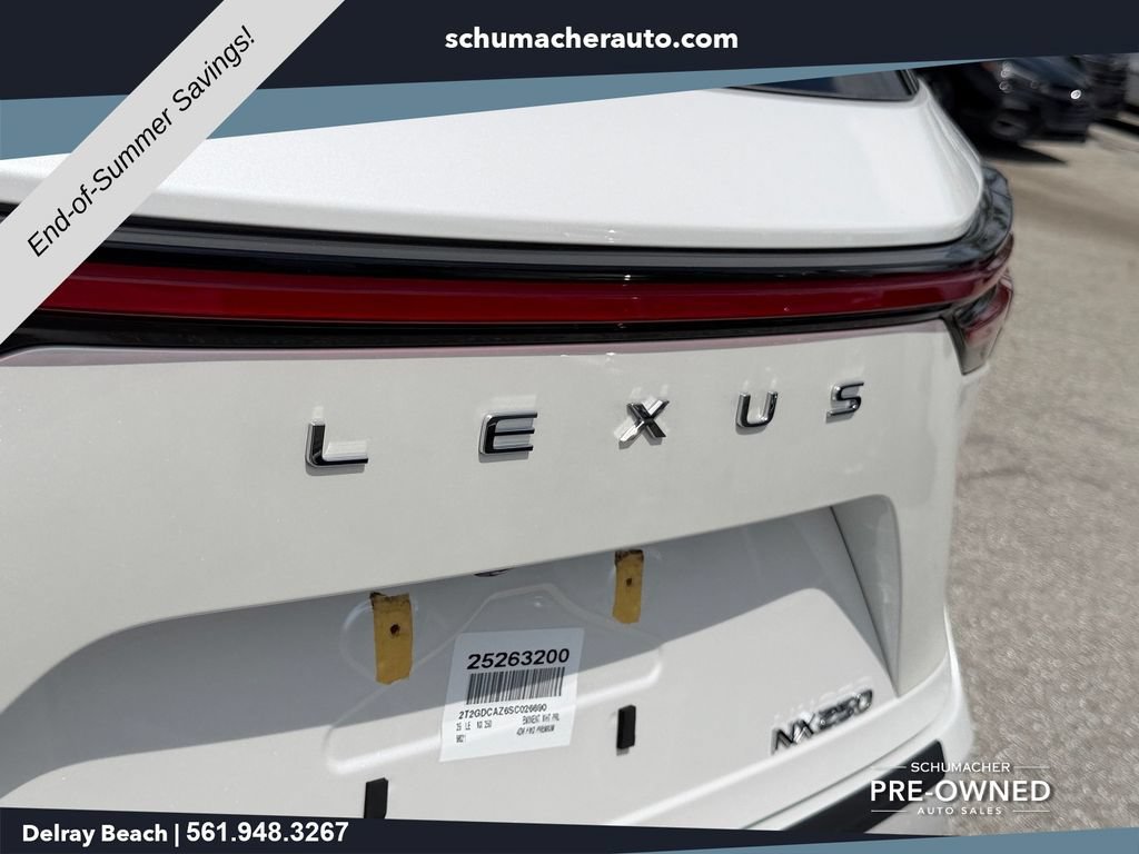 Used 2025 Lexus NX 250 FWD w/ Accessory Package (K3) image 14