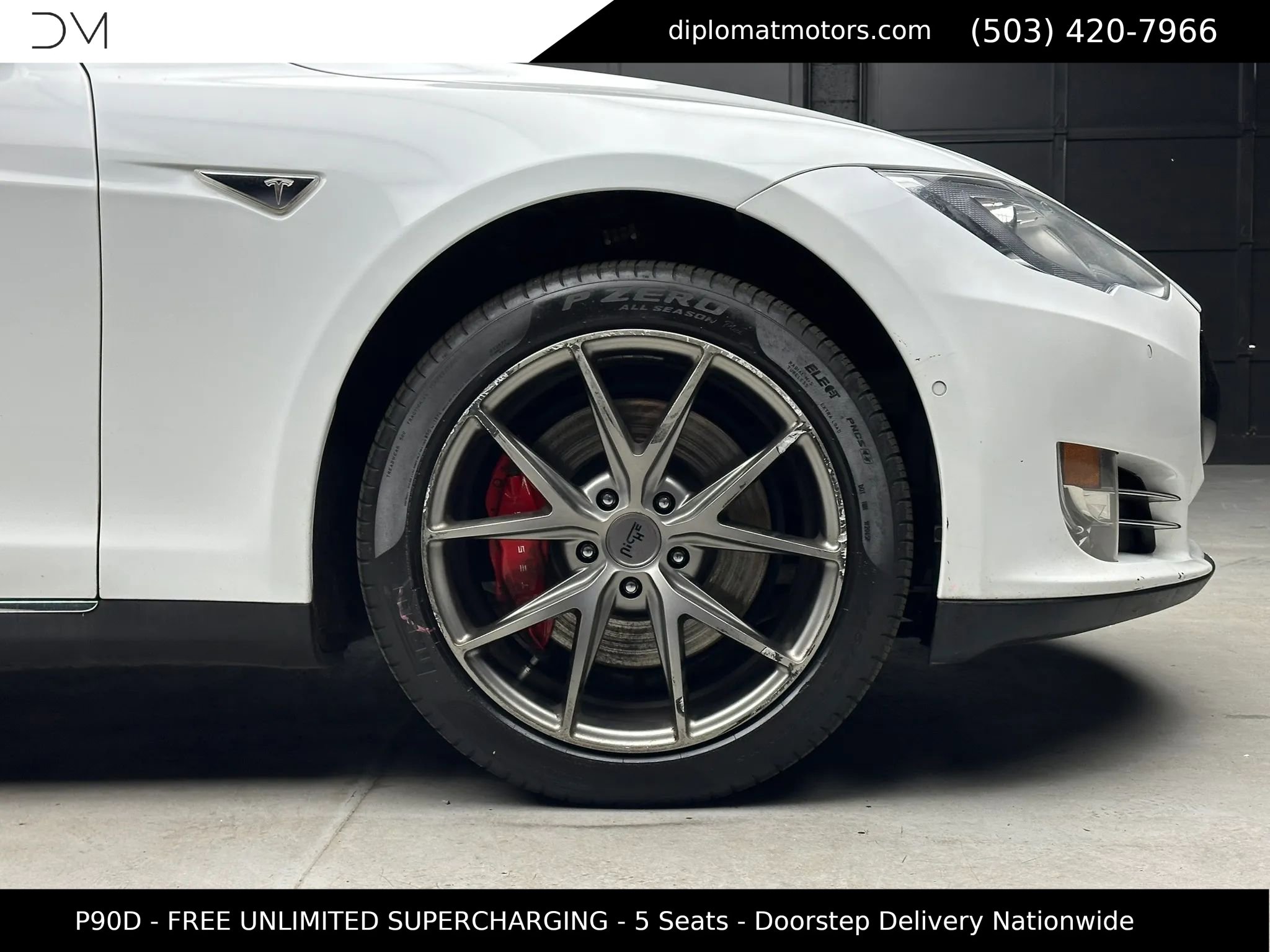 Used 2016 Tesla Model S P90D AWD/4WD image 40