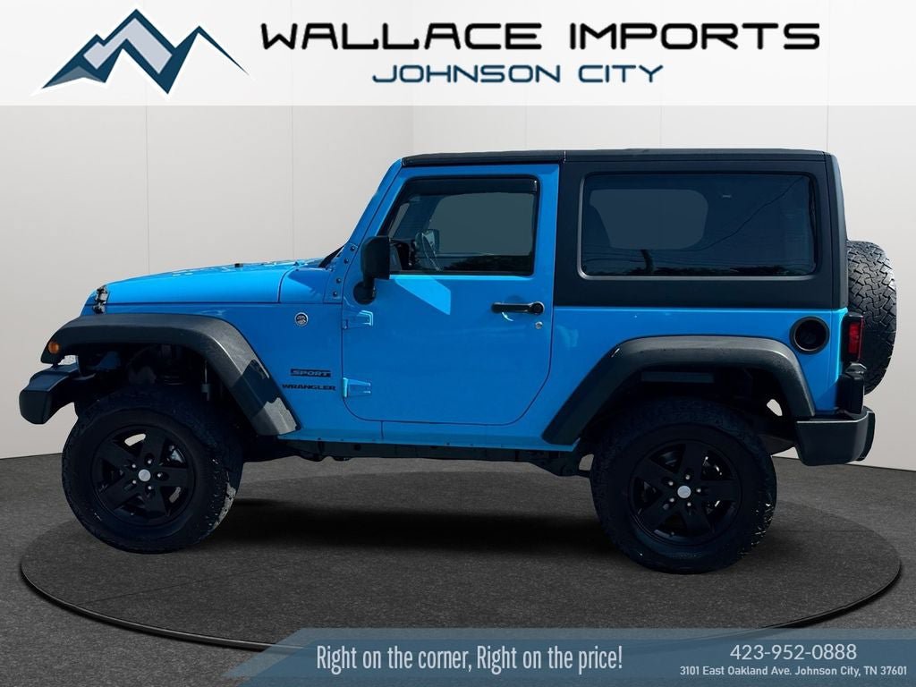 Used 2017 Jeep Wrangler Sport w/ Quick Order Package 24S
