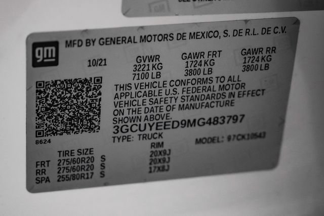 Used 2021 Chevrolet Silverado 1500 RST w/ Z71 Off-Road Package image 53