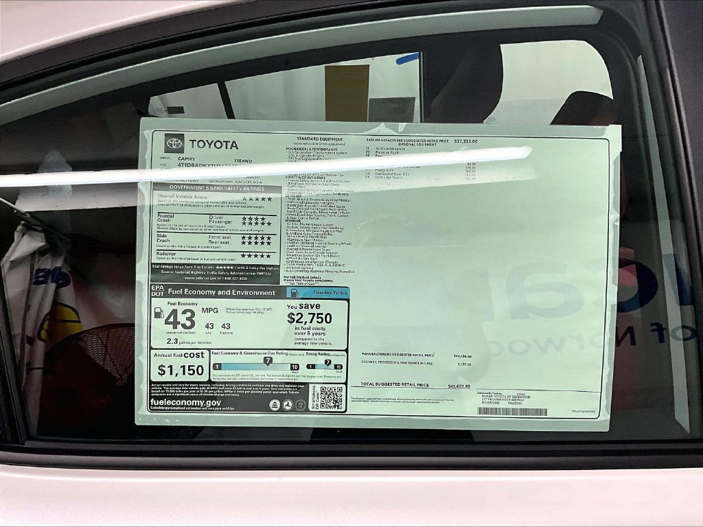 New 2026 Toyota Camry XSE AWD/4WD image 18