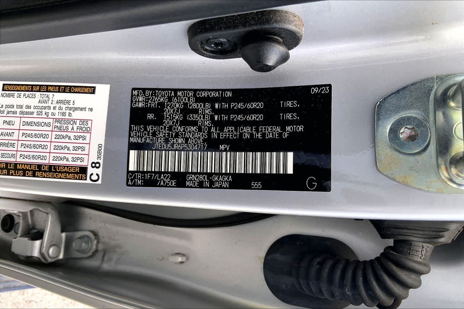 Used 2023 Toyota 4Runner Limited RWD image 20