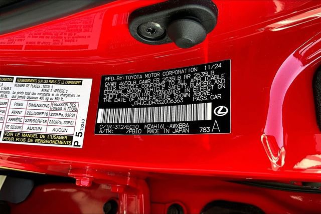 Certified 2025 Lexus UX 300h AWD w/ Accessory Package (Z1) image 19