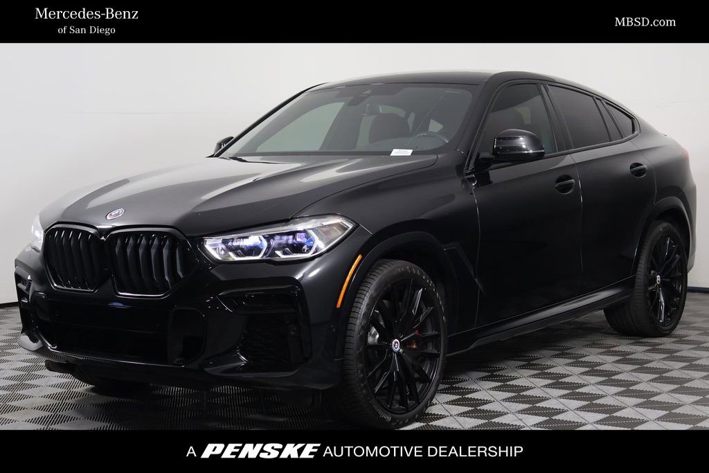 Used 2022 BMW X6 M50i w/ Executive Package AWD/4WD video 1