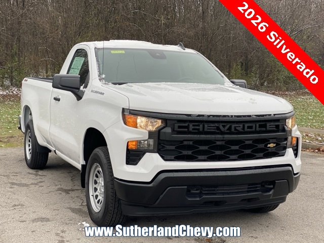 New 2026 Chevrolet Silverado 1500 W/T
