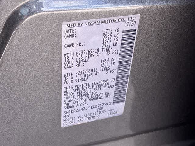 Used 2020 Nissan Pathfinder S FWD image 37