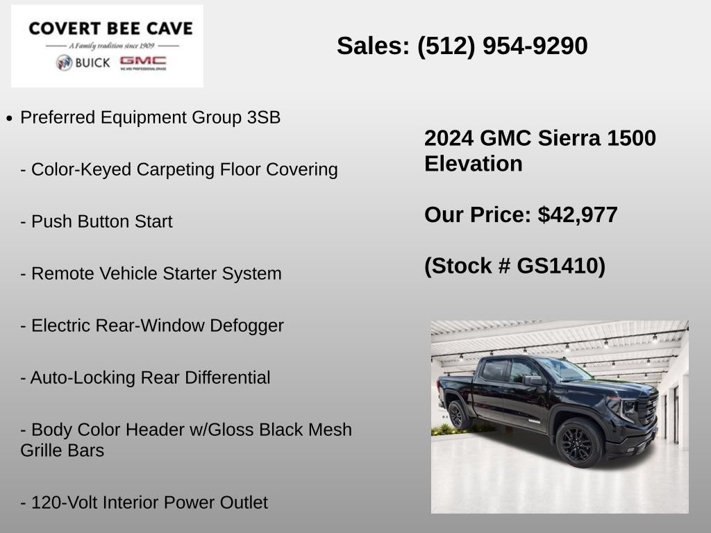 Used 2024 GMC Sierra 1500 Elevation RWD image 13