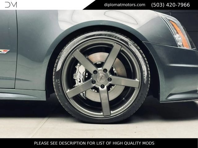 Used 2012 Cadillac CTS V w/ Wood Trim Package RWD image 38