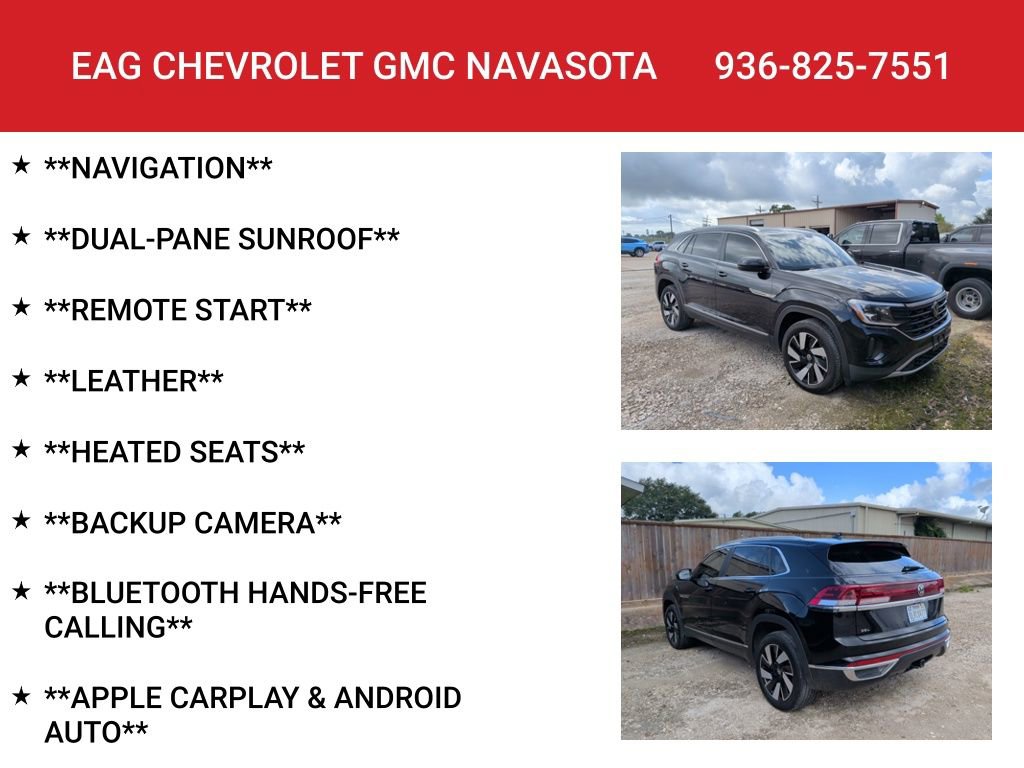 Used 2024 Volkswagen Atlas Cross Sport SEL AWD/4WD image 4