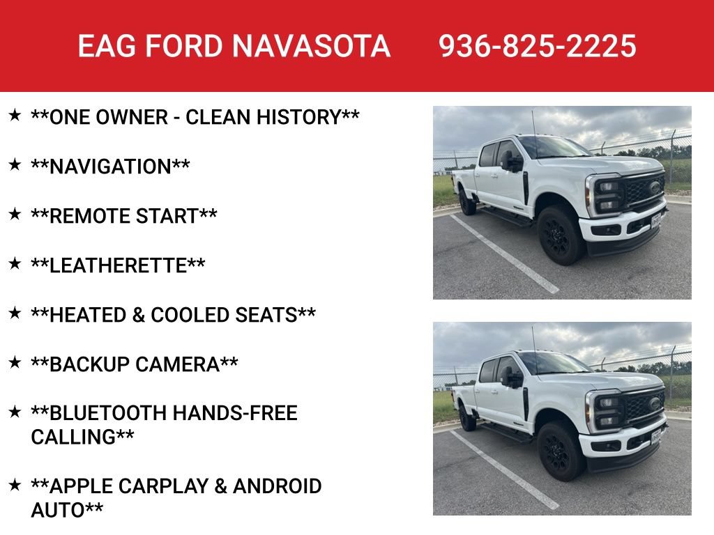 Used 2025 Ford F350 Lariat w/ Black Appearance Package AWD/4WD image 2