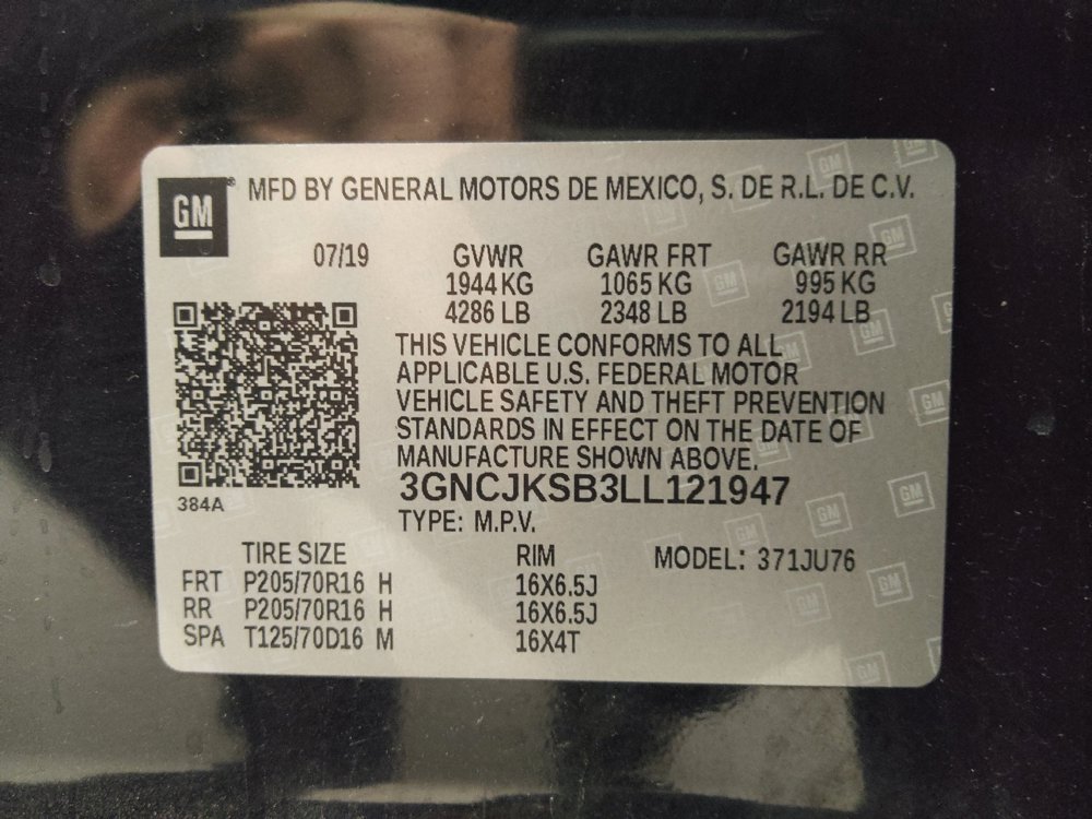 Used 2020 Chevrolet Trax LS w/ LPO, Cargo Package image 33