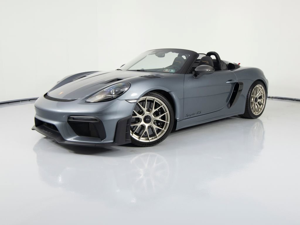 Certified 2025 Porsche 718 Boxster Spyder RS RWD image 1