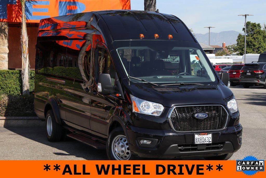 Used 2021 Ford Transit 350 XLT AWD/4WD image 2