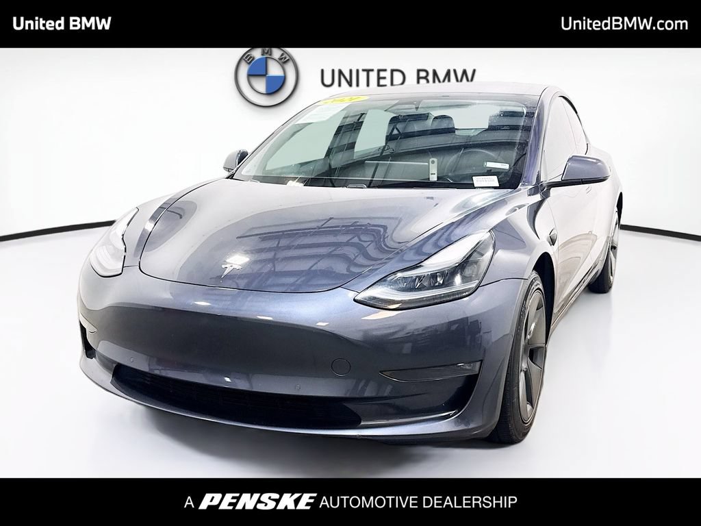 Used 2021 Tesla Model 3 Long Range AWD/4WD image 1