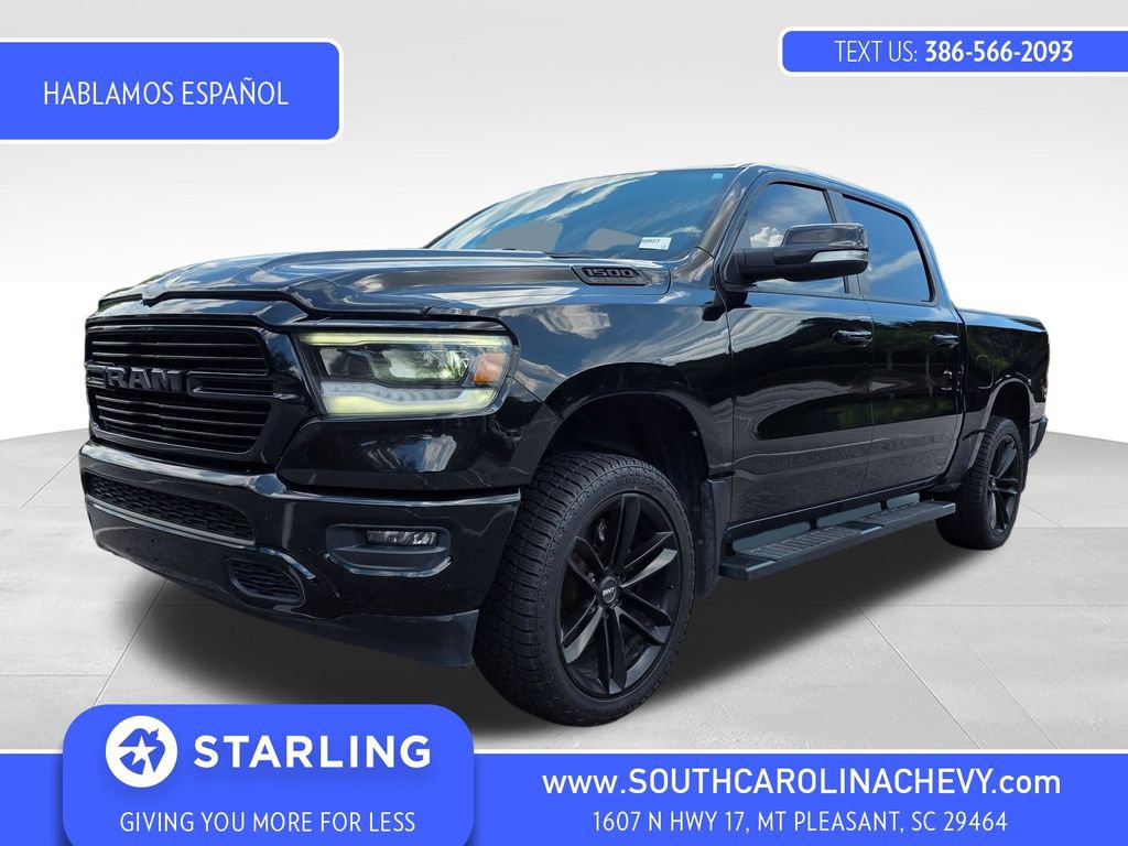 Used 2019 RAM 1500 Sport w/ Black Appearance Package