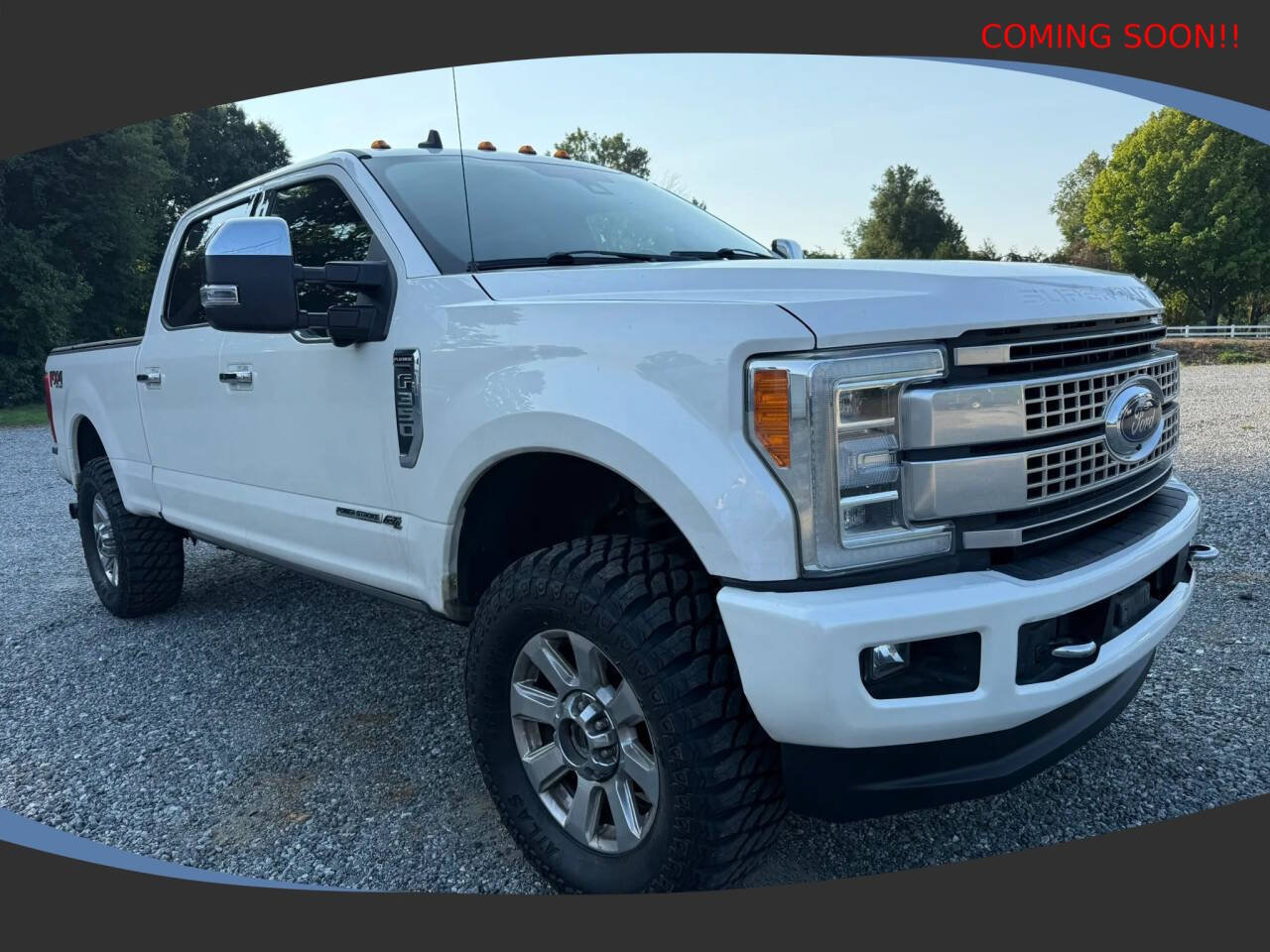 Used 2019 Ford F350 Platinum w/ Platinum Ultimate Package