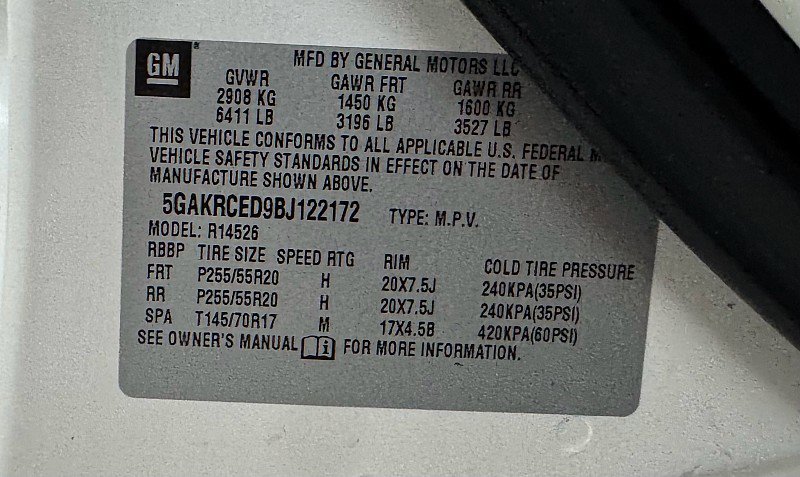 Used 2011 Buick Enclave CXL image 27