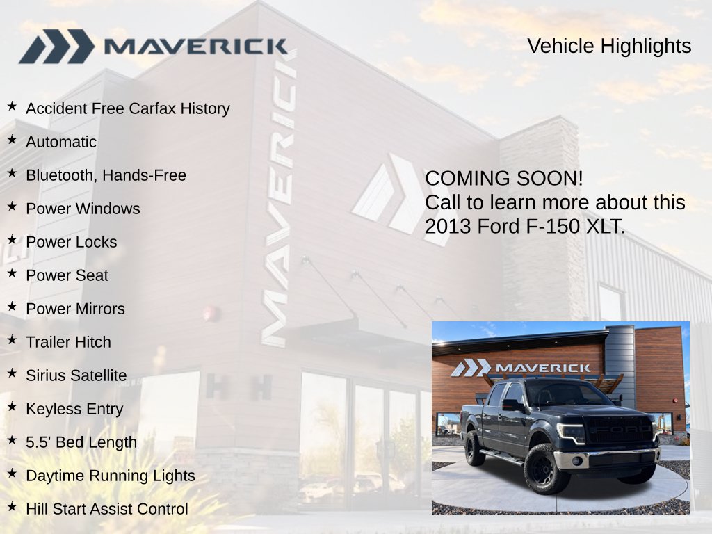 Used 2013 Ford F150 XLT w/ Mid Equipment Group RWD image 3