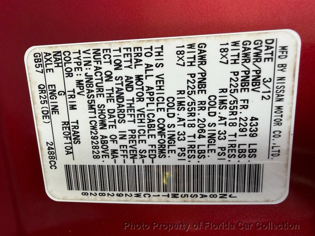 Used 2012 Nissan Rogue SL FWD image 79
