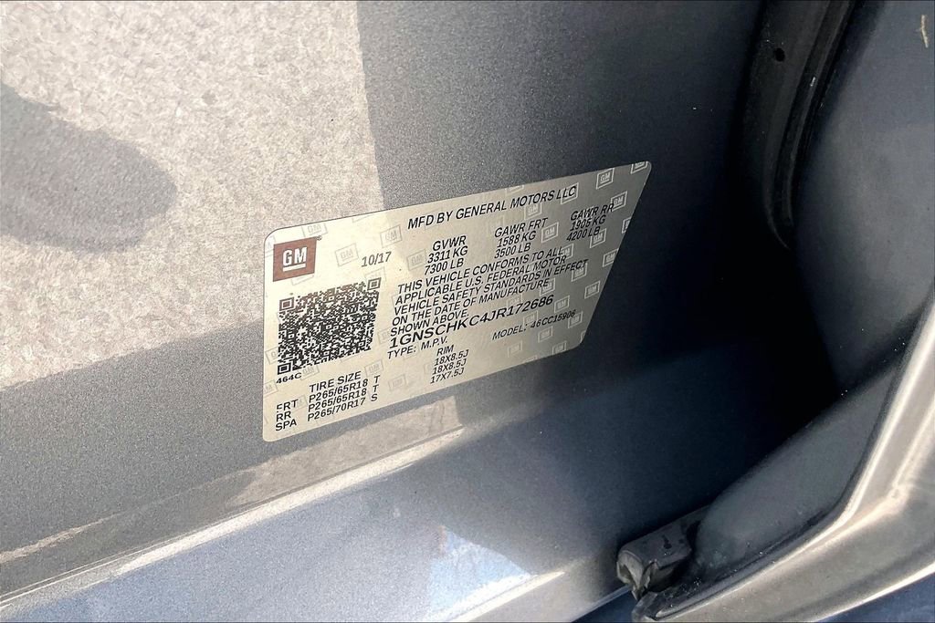 Used 2018 Chevrolet Suburban LT RWD image 16