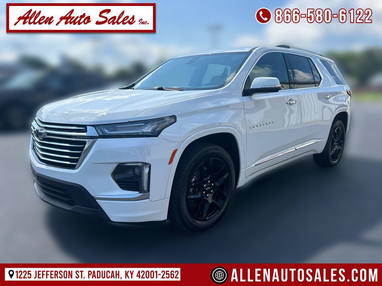 Used 2022 Chevrolet Traverse Premier w/ LPO, Floor Liner Package