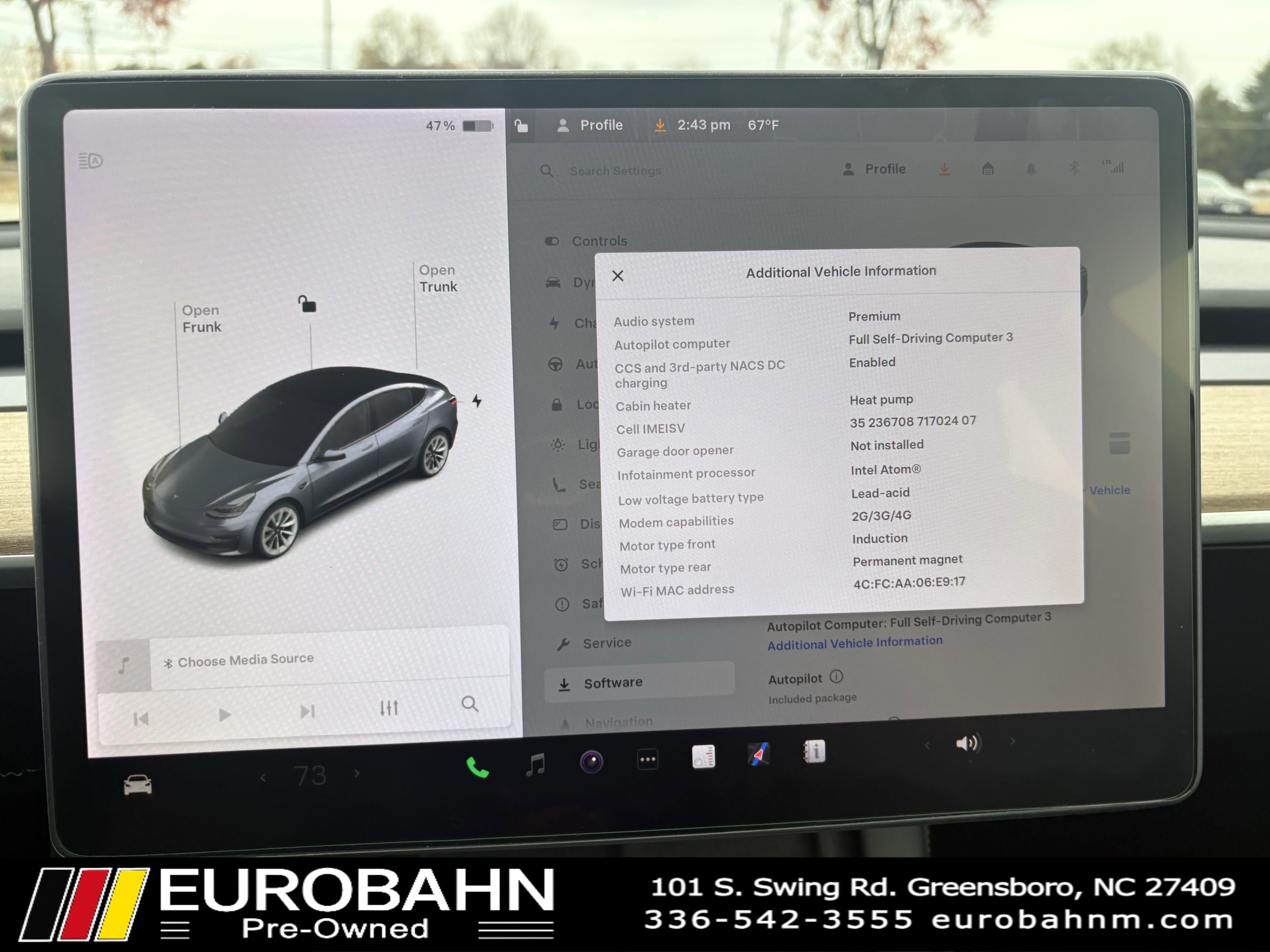 Used 2021 Tesla Model 3 Long Range image 21