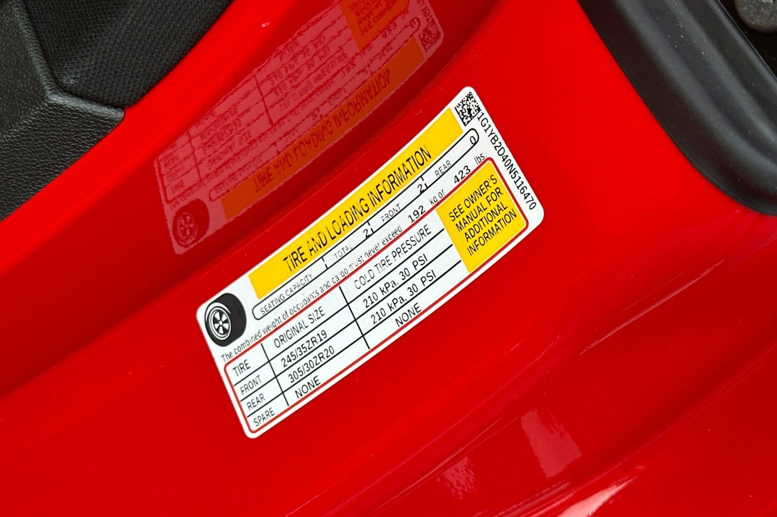 Used 2022 Chevrolet Corvette Stingray Preferred Cpe w/ Z51 Performance Package image 54