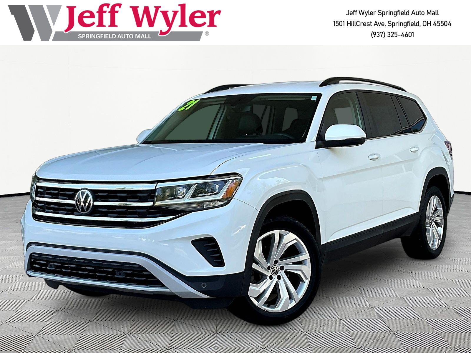 Used 2021 Volkswagen Atlas SE w/ Towing Package