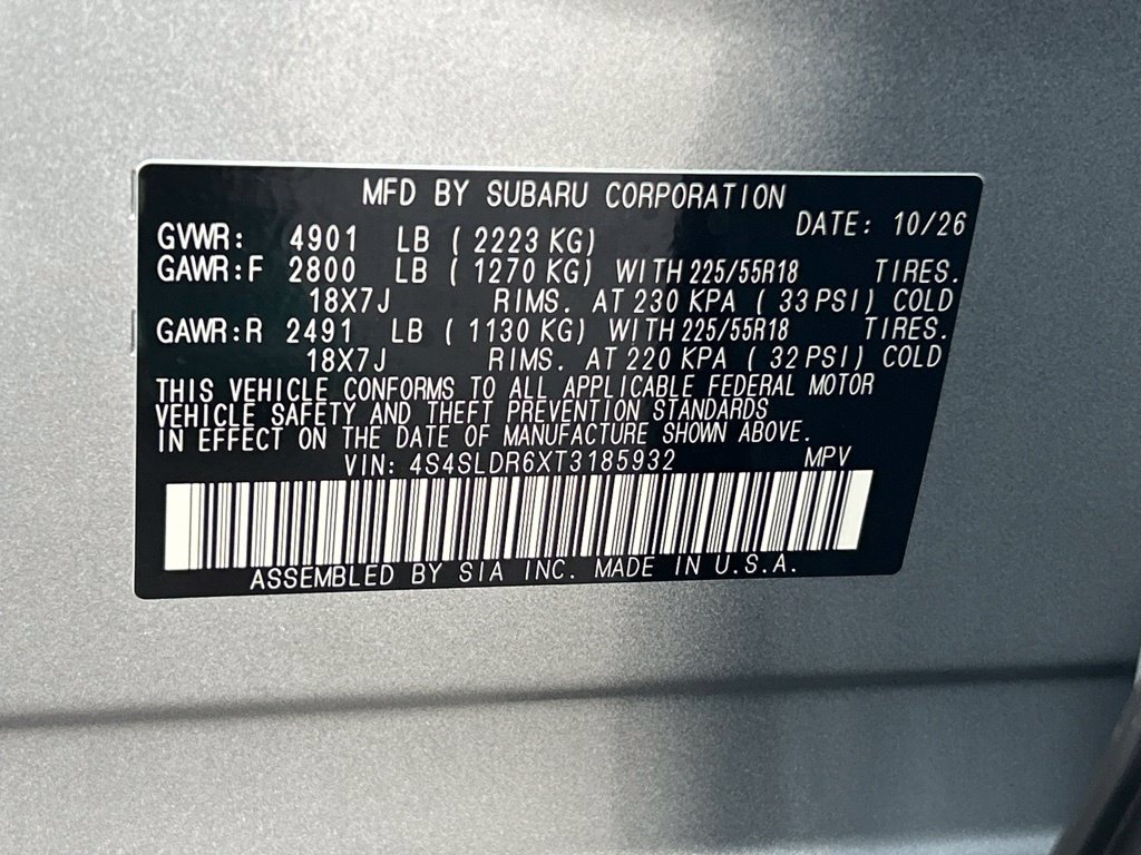 New 2026 Subaru Forester Limited AWD/4WD image 40