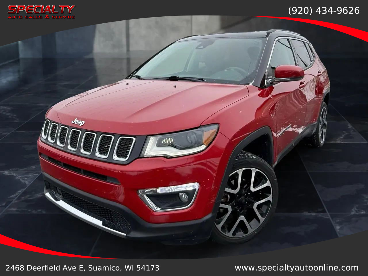 Used 2018 Jeep Compass Limited w/ Navigation Group