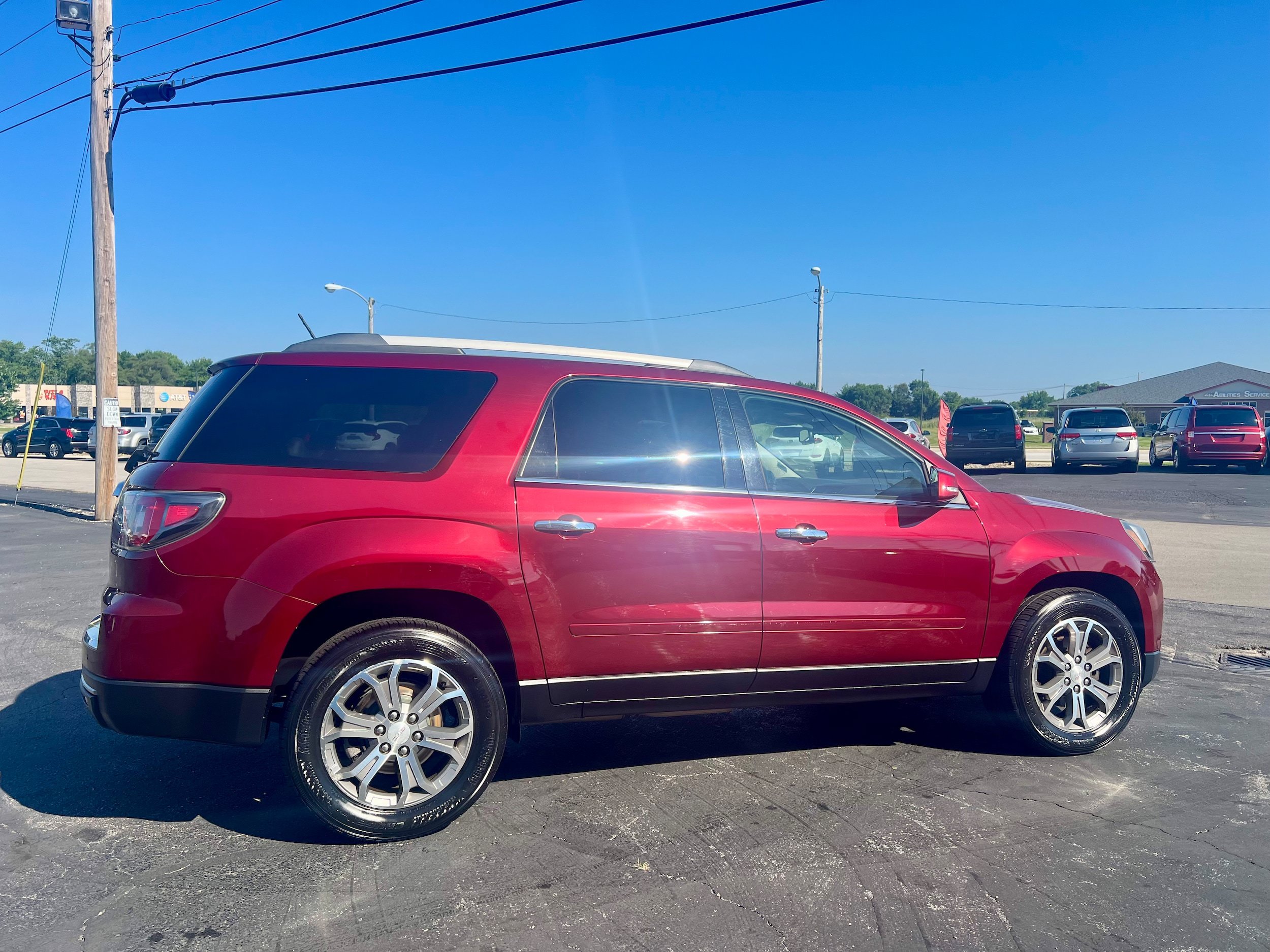 Used 2015 GMC Acadia SLT w/ Open Road Package FWD image 4