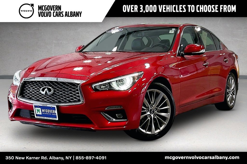 Used 2023 INFINITI Q50 Luxe w/ Cargo Package AWD/4WD image 1