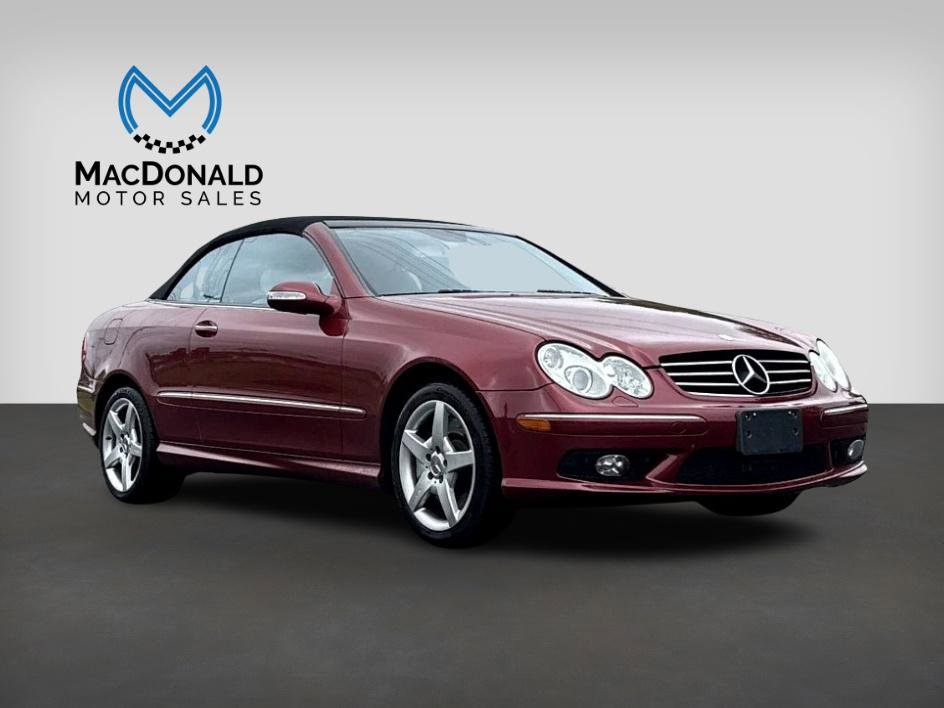 Used 2005 Mercedes-Benz CLK 500 CLK 500 2dr Cabriolet w/ Lighting Pkg image 3