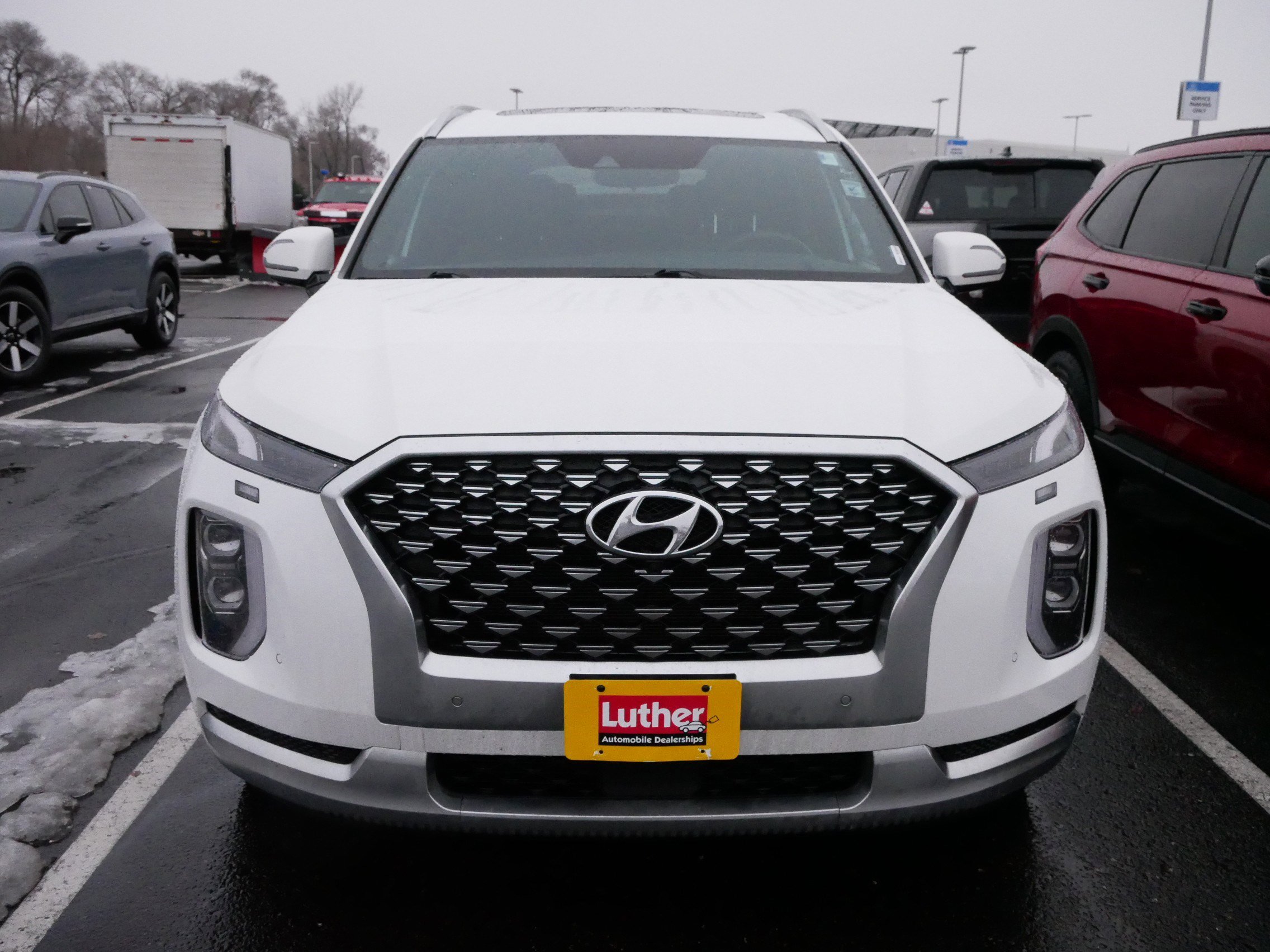 Used 2021 Hyundai Palisade Calligraphy video 2