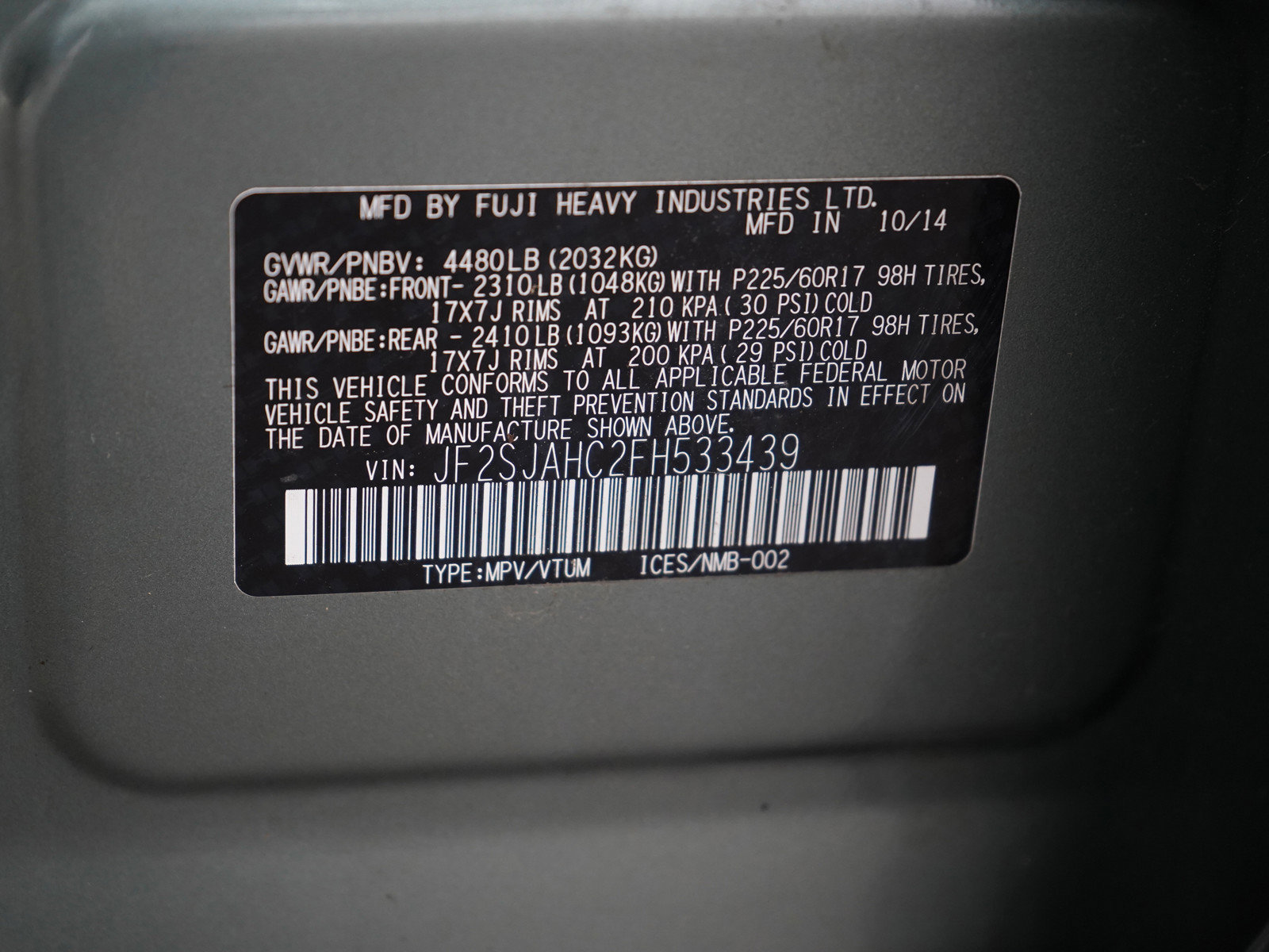 Used 2015 Subaru Forester 2.5i Limited image 29