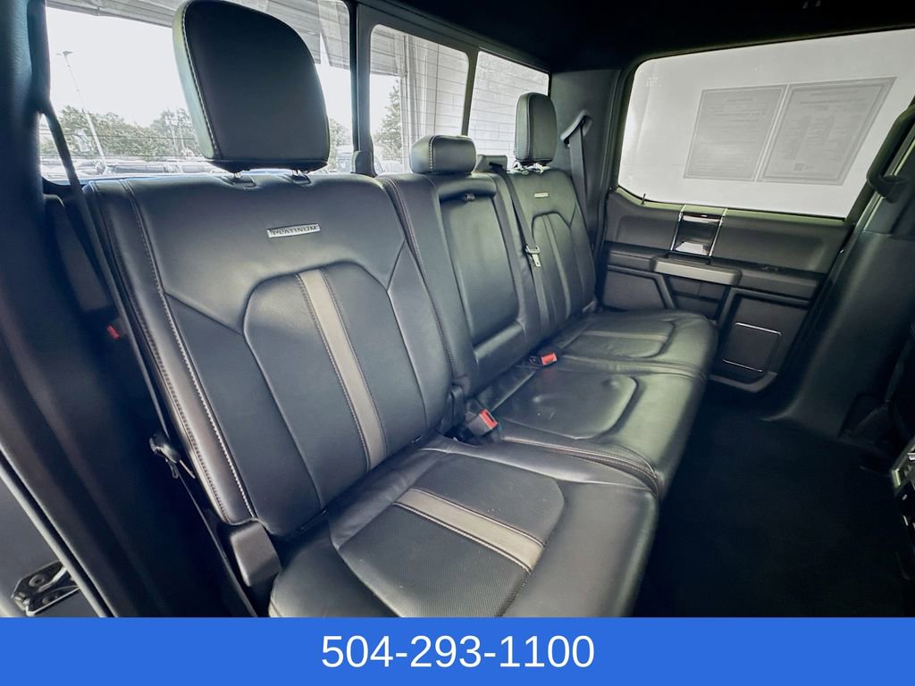 Used 2021 Ford F450 Platinum w/ Camper Package AWD/4WD image 29