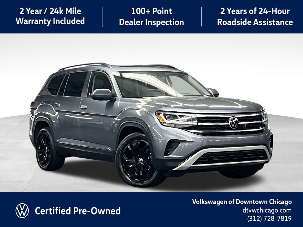 Used 2023 Volkswagen Atlas SE w/ Panoramic Sunroof Package FWD 360° Tour