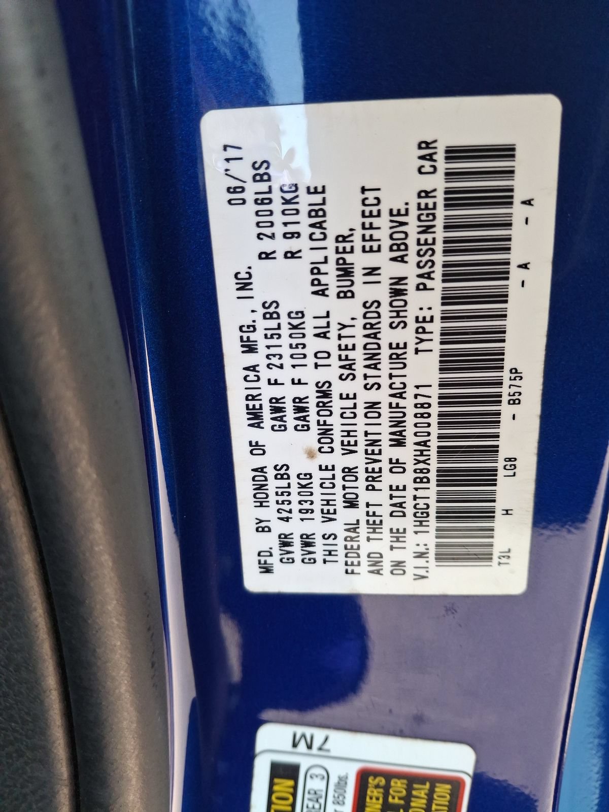 Used 2017 Honda Accord EX-L image 25