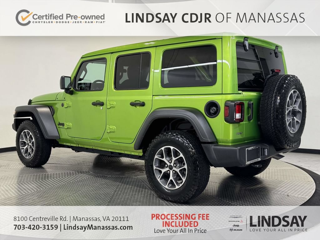 Used 2025 Jeep Wrangler Unlimited Sport AWD/4WD image 7
