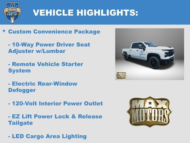 New 2025 Chevrolet Silverado 2500 Custom w/ Custom Value Package image 32